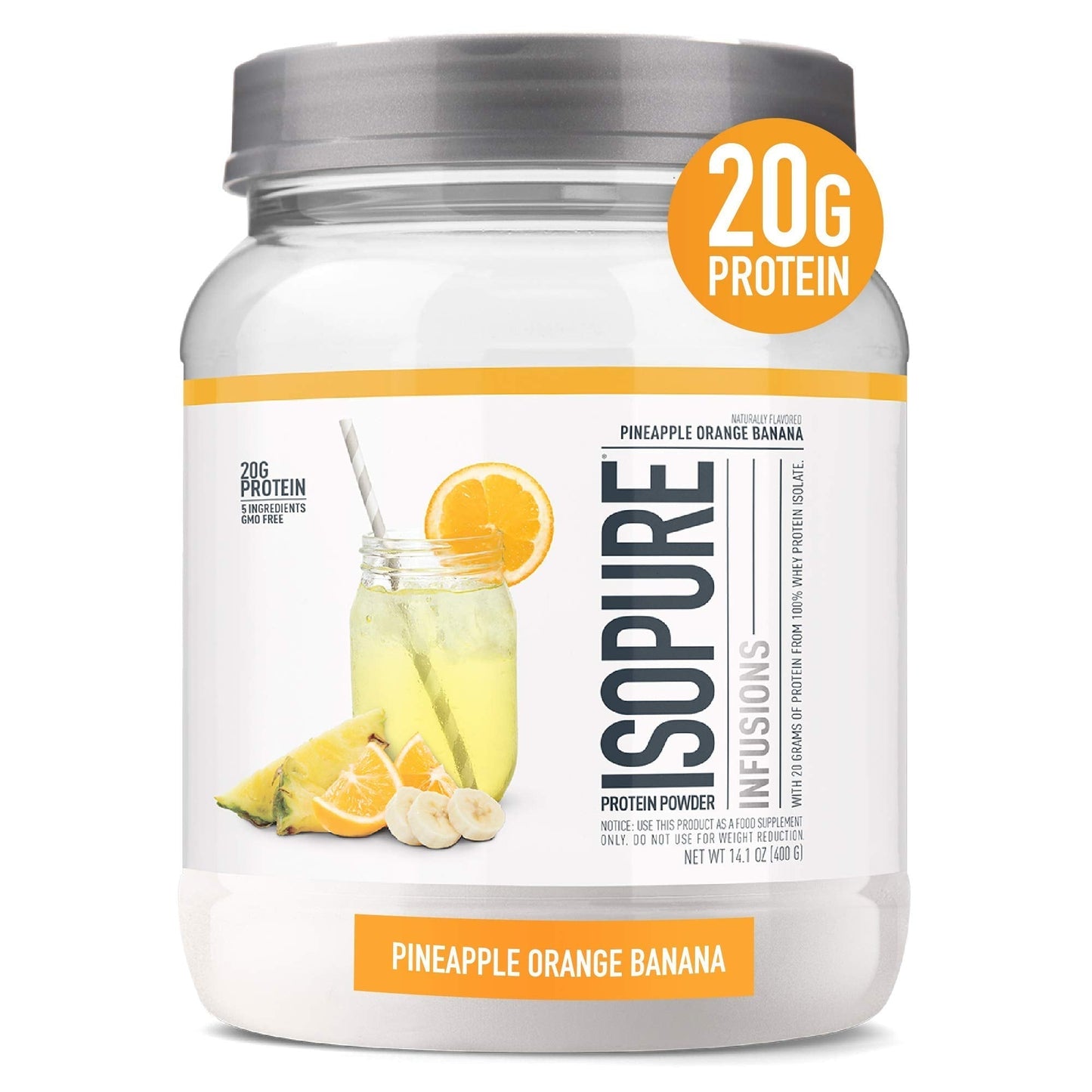 Isopure Protein Powder, Gluten Free, Whey Protein Isolate, Post Workout Recovery Drink IsopureUS supplements