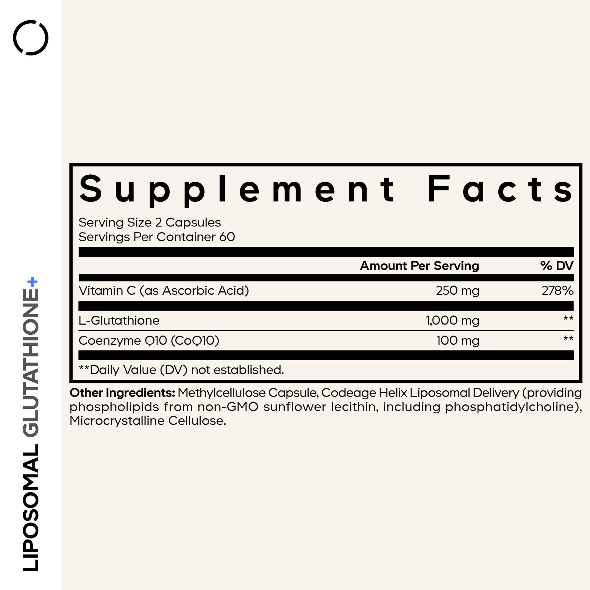 Codeage Liposomal Glutathione+ Supplement - 1000 mg Reduced L-Glutathione Pills, Vitamin C Ascorbic Acid, CoQ10 - Liposomal Delivery - Skin & Antioxidant Support - Non-GMO - 120 Capsules CodeageAu supplements