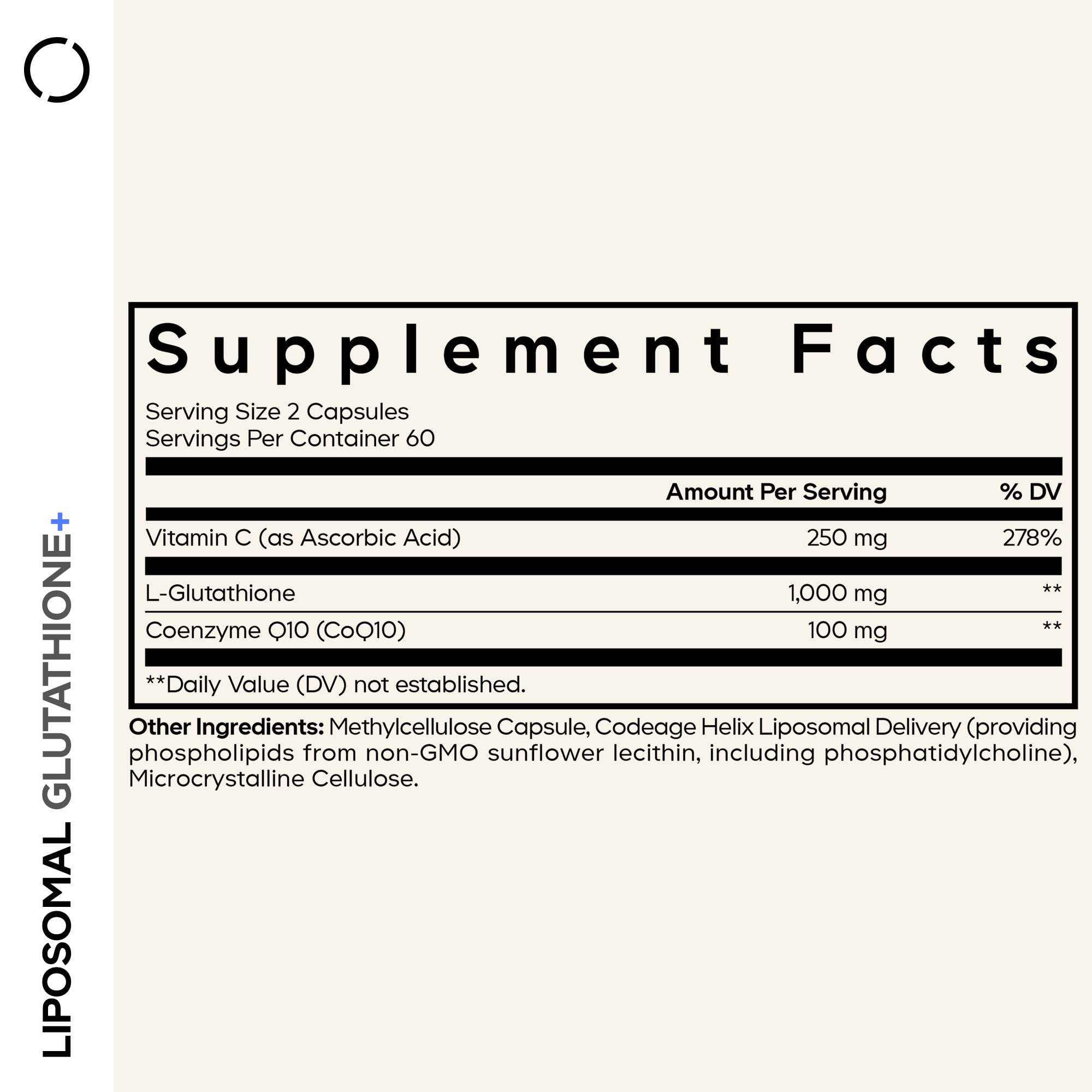 Codeage Liposomal Glutathione+ Supplement - 1000 mg Reduced L-Glutathione Pills, Vitamin C Ascorbic Acid, CoQ10 - Liposomal Delivery - Skin & Antioxidant Support - Non-GMO - 120 Capsules CodeageAu supplements