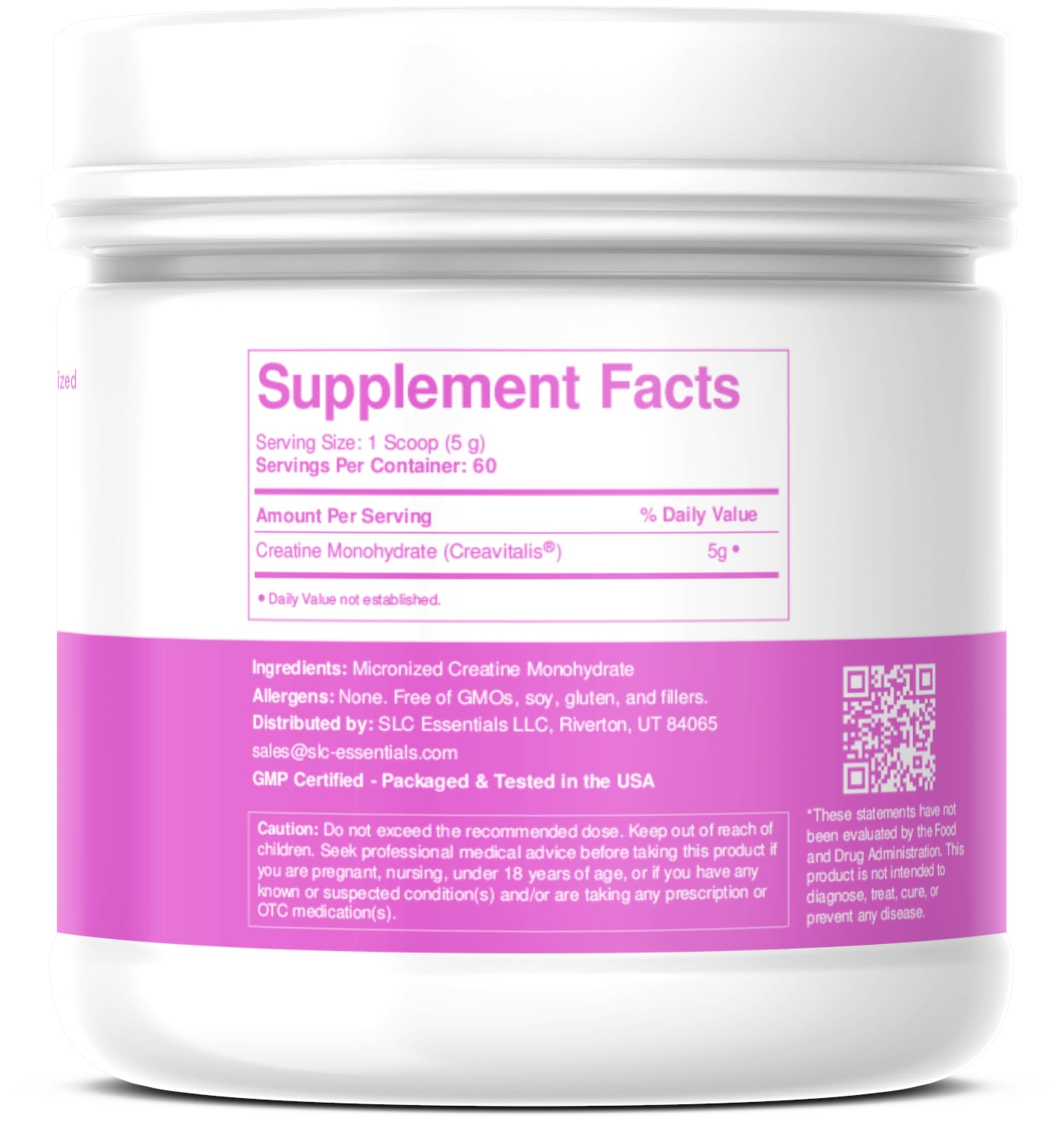 SLC Essentials Creatine Monohydrate Powder | 100% Pure Micronized Creavitalis® | German-Made | Unflavored, No Fillers | Supports Muscle Strength, Recovery, & Cognitive Energy | 5g Servings SLC EssentialsAu supplements