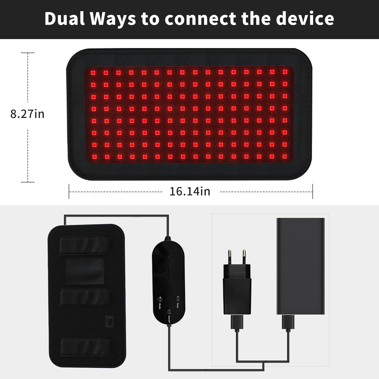 Red Light Therapy Belt, Infrared Light Therapy Wrap, 384PCS Red Light &Infrared Light HaSoCareAu supplements