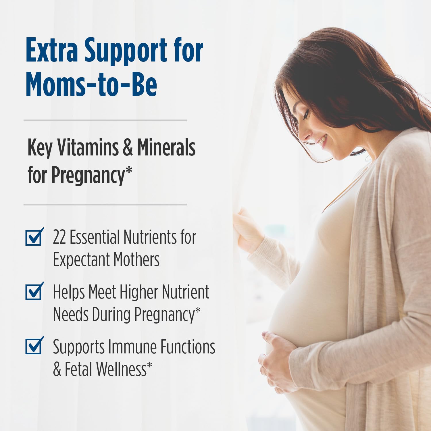 Nordic Naturals Prenatal Multivitamin for Women - Daily Vegetarian Prenatal Vitamins - 22 Essential Nutrients, Including B6, Folate, and Iron - 60 Tablets - 30 Servings Nordic NaturalsAu supplements