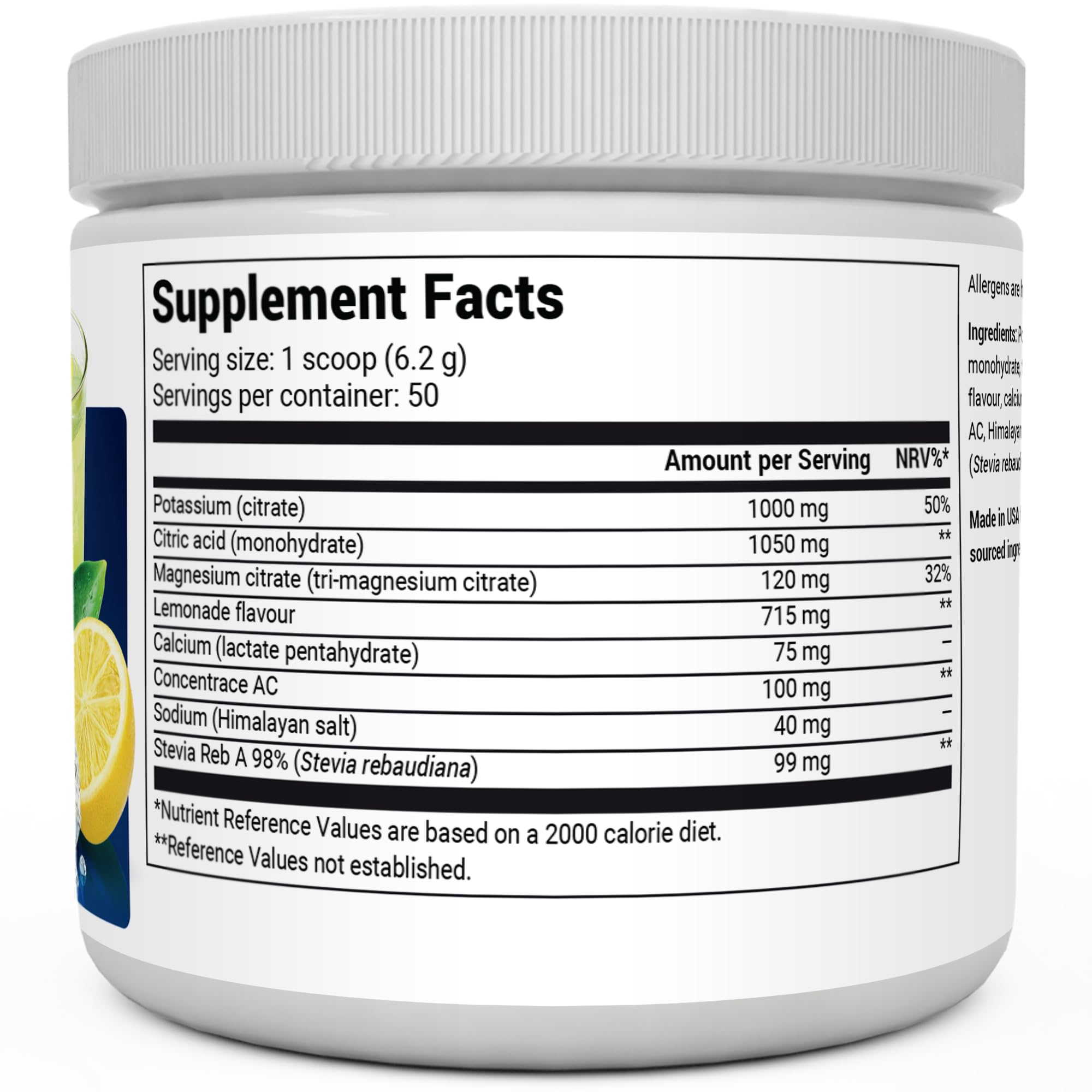 Dr. Berg Electrolyte Powder - Electrolyte Drink Supplements with 1000mg Potassium Dr. Berg NutritionalsUS supplements