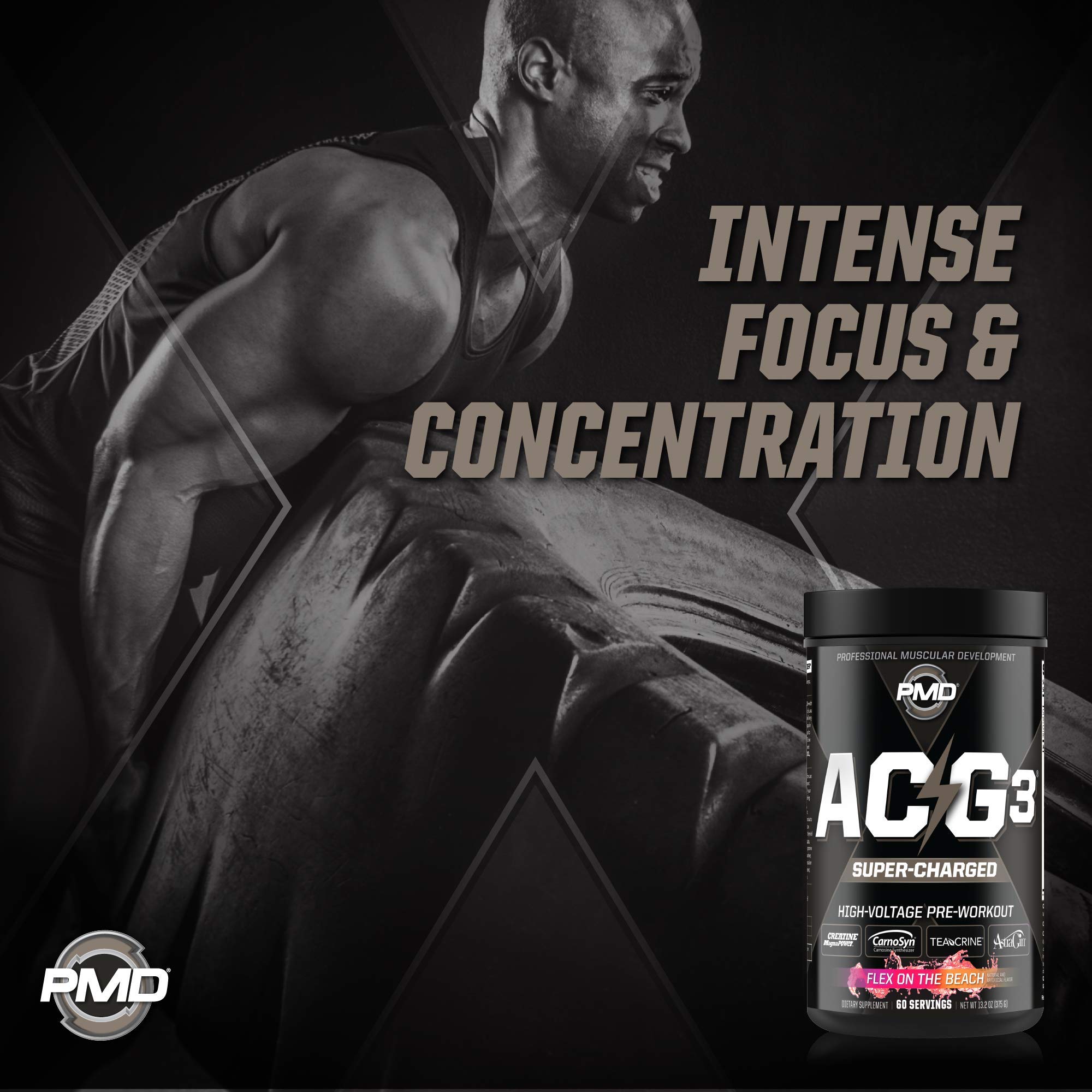 PMD Sports ACG3 Supercharged - Pre Workout - Powerful Strength, High Energy, Maximize PMDAu supplements