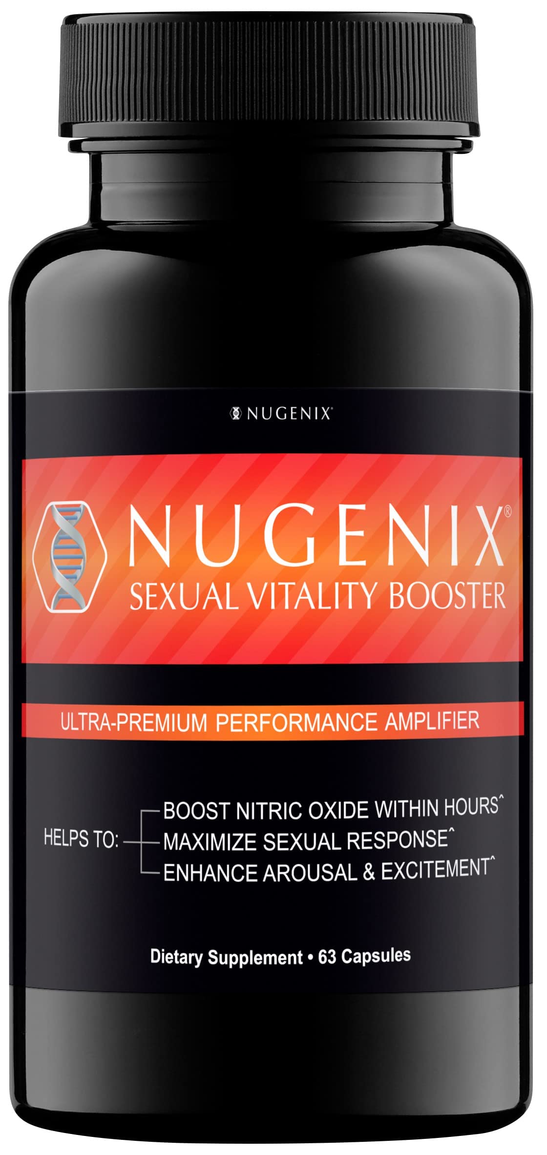 Nugenix Sexual Vitality Booster - Ultra Premium Performance Amplifier for Men - Nitric Oxide NugenixUS supplements