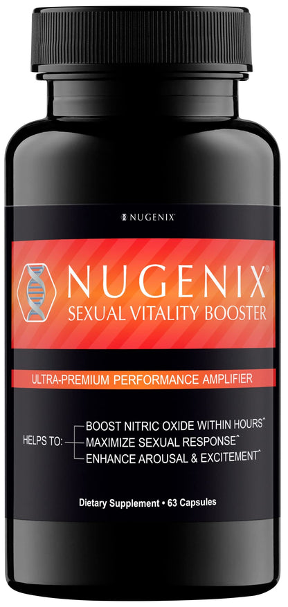 Nugenix Sexual Vitality Booster - Ultra Premium Performance Amplifier for Men - Nitric Oxide NugenixUS supplements