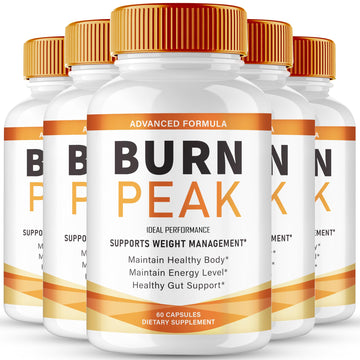 Burn Peak Capsules, Official BurnPeak Supplement Pills - Maximum Strength, All Natural Keto Capsule to Sustain Active Lifestyle & Fitness Goals, Overall Health Burn Peak Reviews (5 Pack) IDEAL PERFORMANCEAu supplements