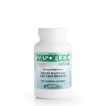 Vasoflex Vitamin C, Citrus Bioflavonoids Complex, Rutin, Hesperidin Complex, Witch Hazel Extract, Horse Chestnut Extract, Hawthorne Berry Extract Leg Vein Supplement Tablets, 120ct VasoflexAu supplements