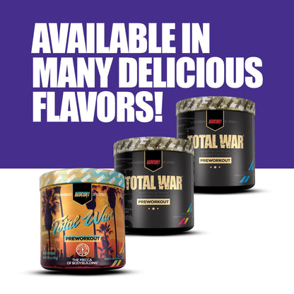 REDCON1 Total War Preworkout - Contains 320mg of Caffeine from Green Tea, Juniper REDCON1US supplements
