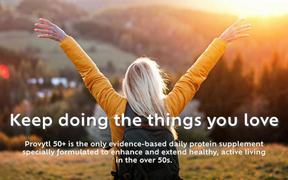 Provytl 50+ Trial Pack- Protein Powder Sachets for Men & Women Over 50 - Supports Muscle Function ProvytlUS supplements