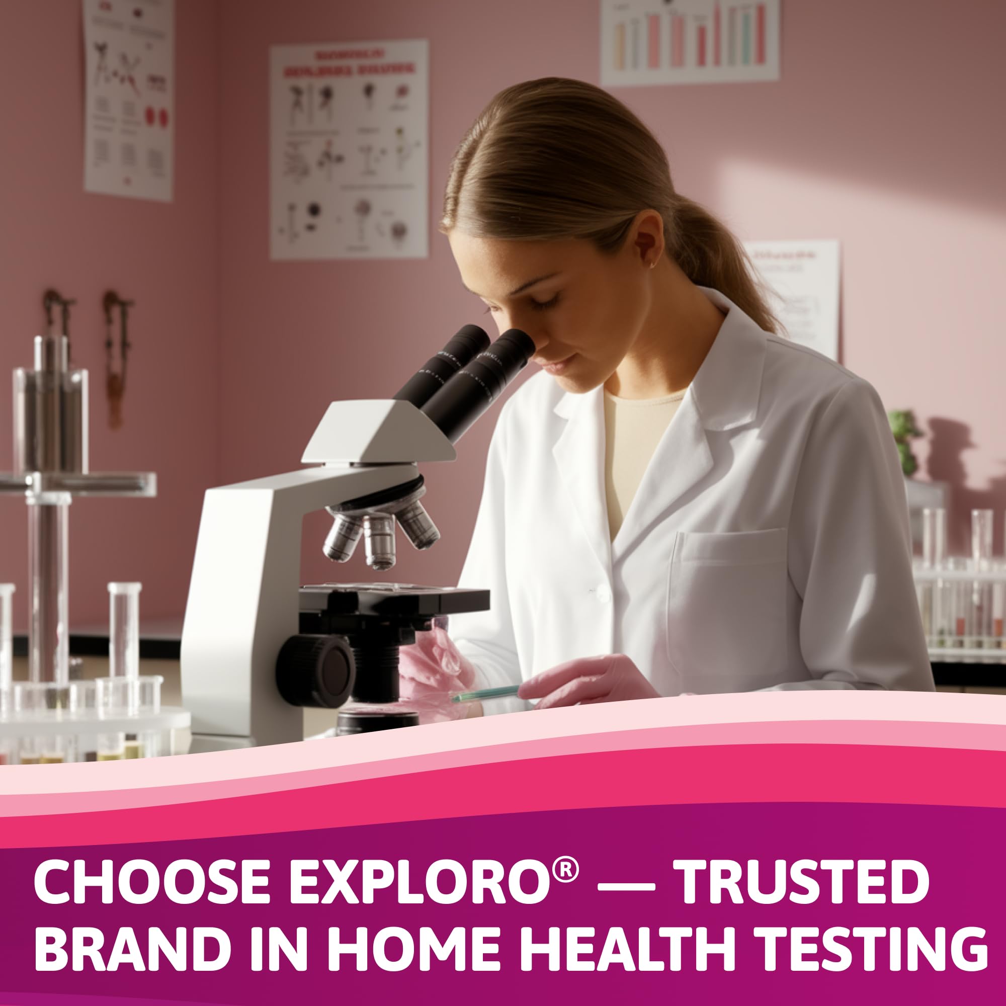 Exploro Vaginal pH Balance Test, PH Balance for Women, Vaginal Health pH Test Device, Vaginal Infection Test Kit Alternative to pH Test Strips & PhD Boric Acid, (Pack of 15) Devices ExploroUS supplements