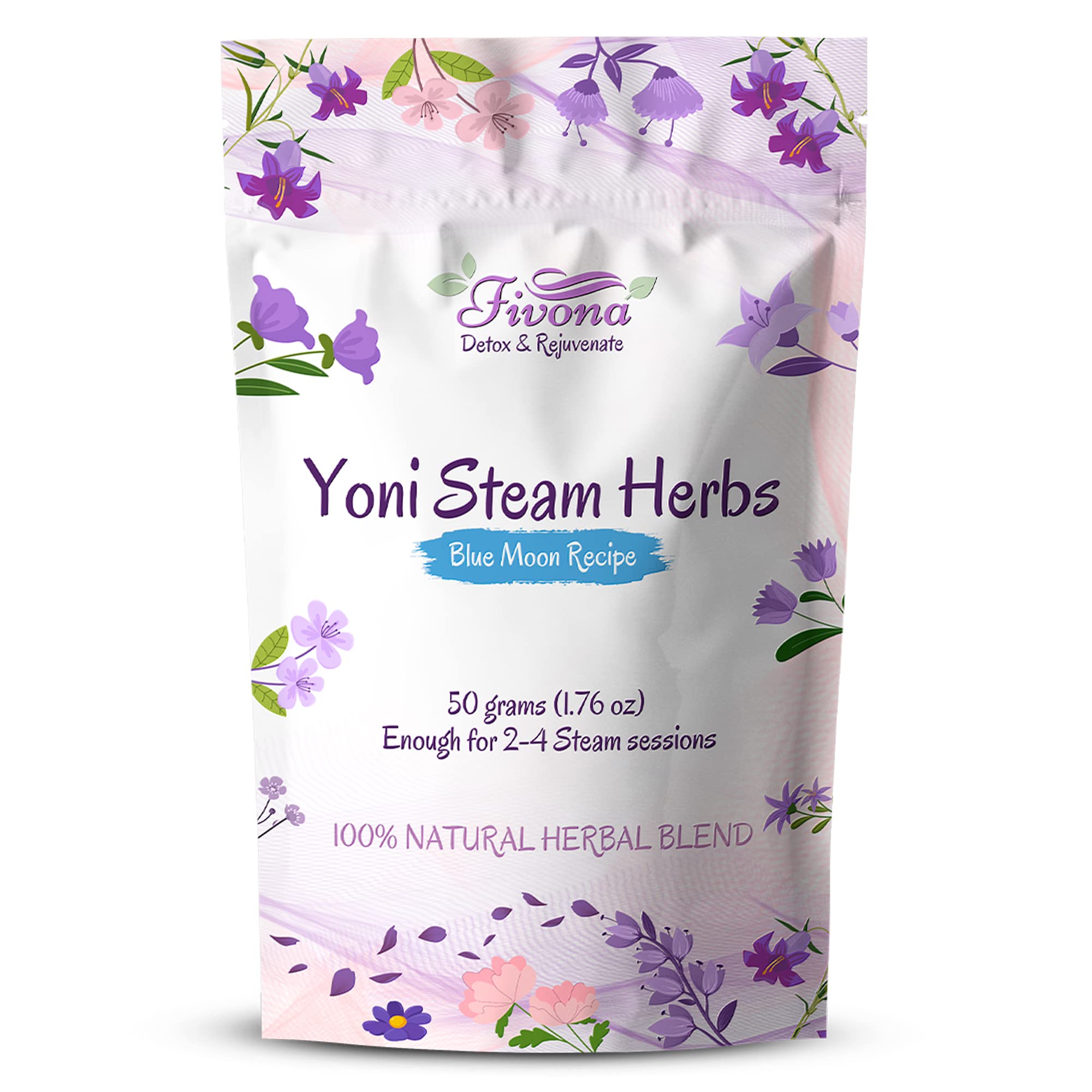 FIVONA Yoni Steaming Herbs - For Feminine Use And Rituals - V-Detox, Cleanse, Wash, Odor Control FIVONAAu supplements