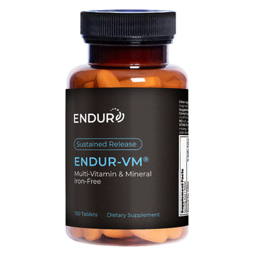 ENDUR-VM - Multivitamin Vitamin A, C, D, E, B12 & Zinc (Without Iron) SR (Sustained Release) 22 Essential Nutrients to Support Overall Wellness for Men & Postmenopausal Women - 150 Tablets Endurance ProductsAu supplements