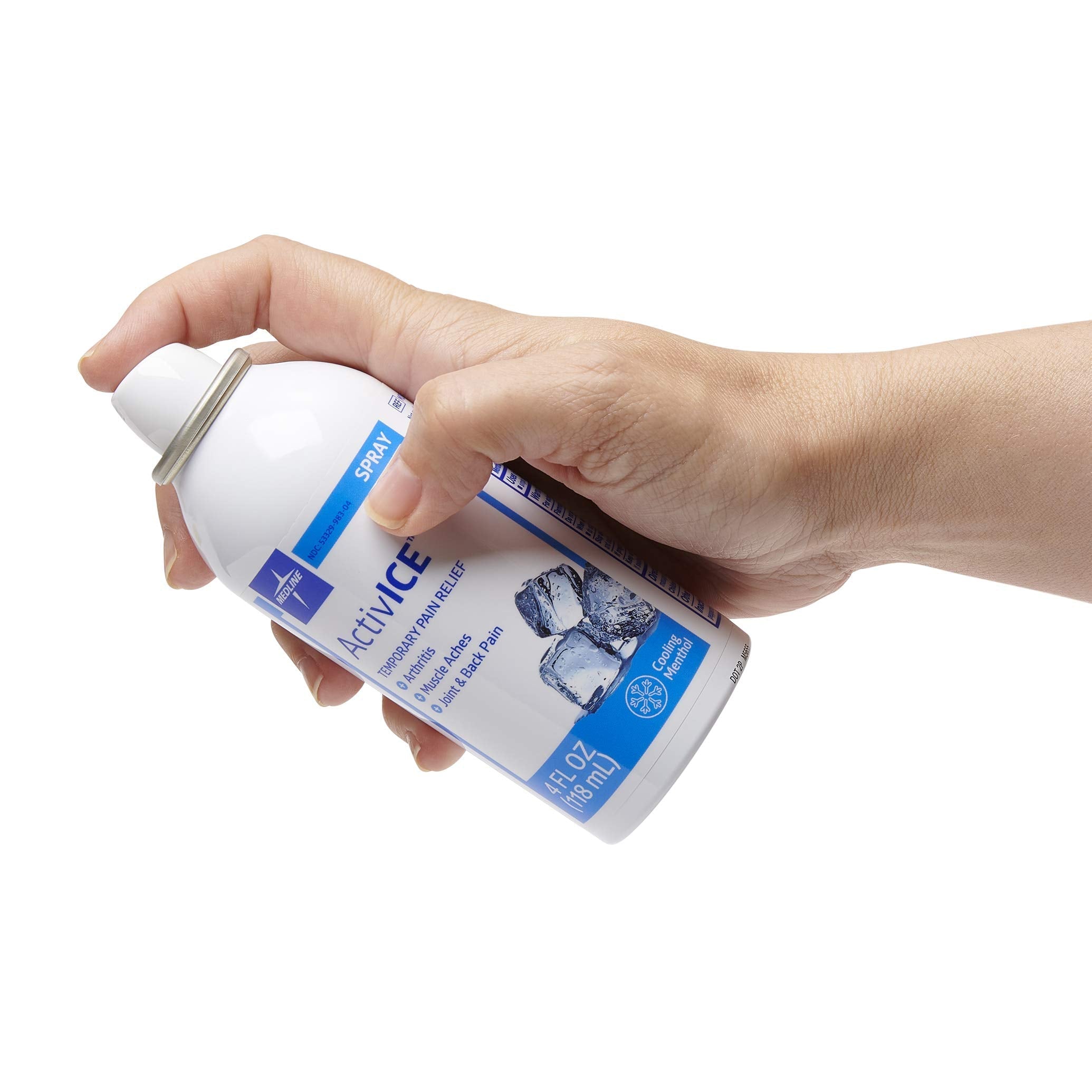 Medline ActivICE Spray Cooling Gel, Topical Pain Relief for Arthritis, Joint, Muscle, Back & Body Aches & Pain, 4 oz MedlineAu supplements
