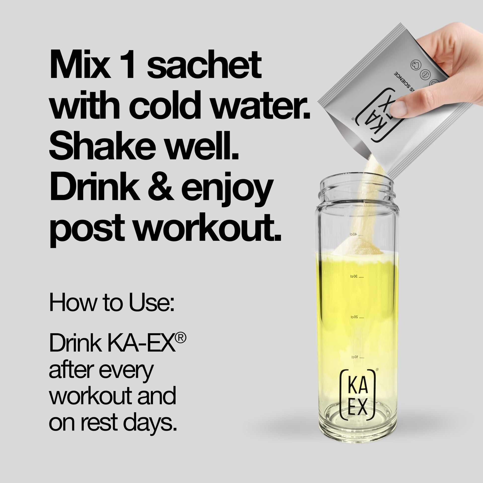 KA EX - Cortisol Stress Reducer for Athletes | Post-Workout Recovery Gamechanger | Clinically Tested and Trusted by Thousands of Pro Athletes | Swiss Science I Vegan (3 Pack) KA EXAu supplements