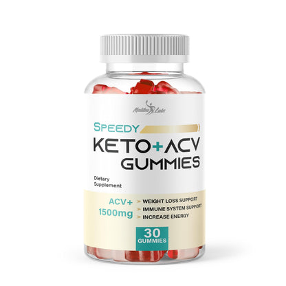 Speedy Keto acv Gummies - 1500mg Once a Day, Time Released Advanced Ketogenic Malibu LabsUS supplements