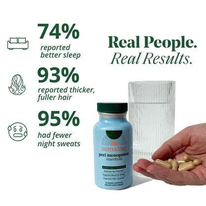 Advanced Menopause Relief Supplement for Women - Promotes Mood, Reduces Hot Flashes SemaineUS supplements