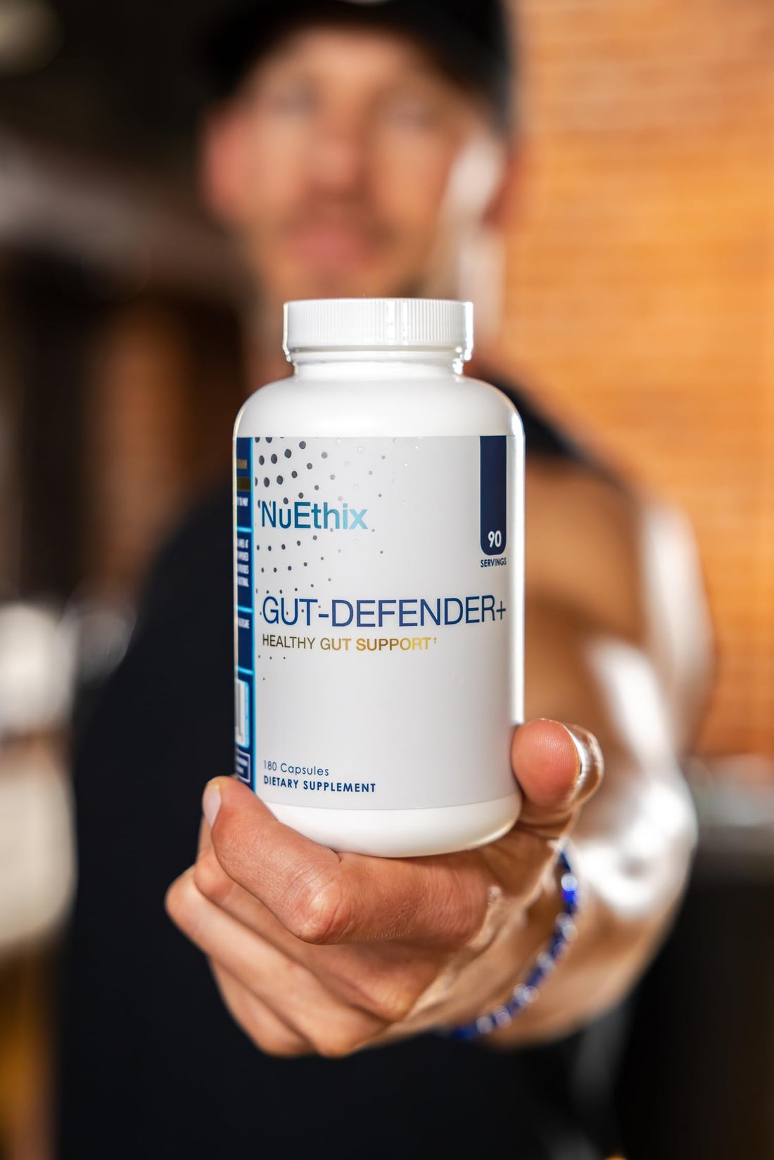 NuEthix Formulations Gut Defender+ Microbiome Balance Dietary Supplement, 180 Capsules, 90 Servings NuEthix FormulationsAu supplements