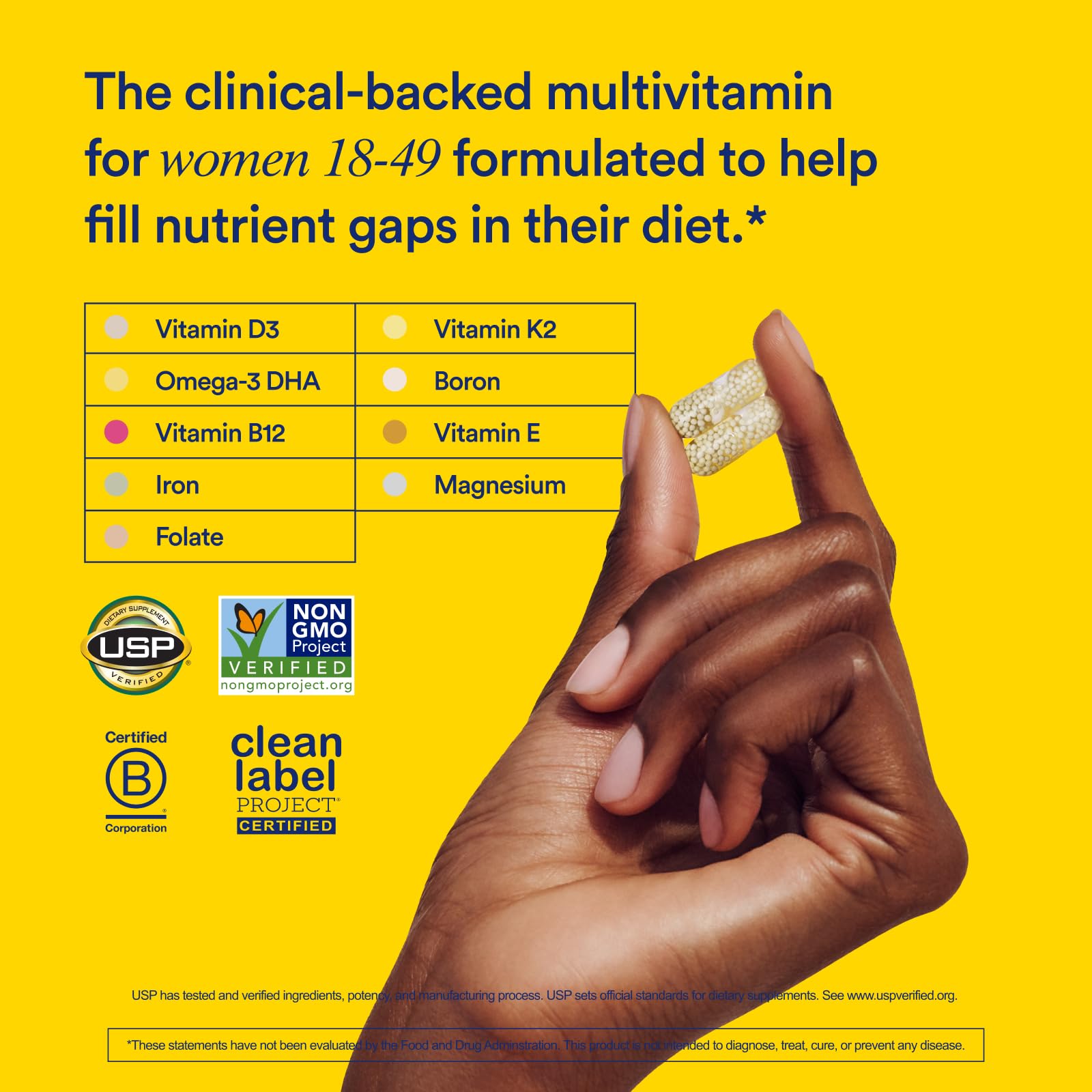 Ritual Multivitamin for Women 18+ & Daily Gut Health Support, 30 Days Supply RitualUS supplements