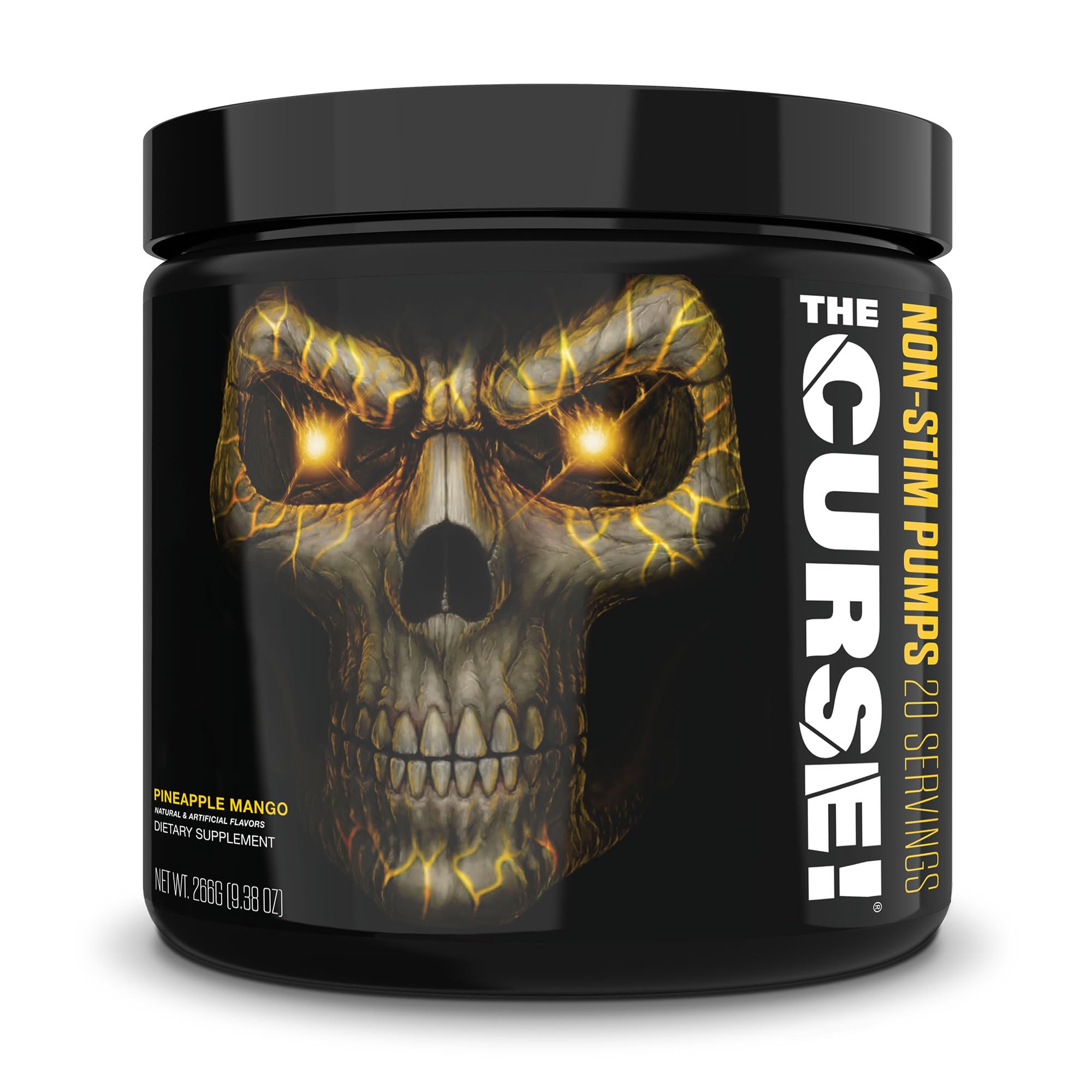 THE CURSE! JNX Sports Non-Stim Pumps Pre-Workout Supplement - Maximum Power THE CURSE!Au supplements