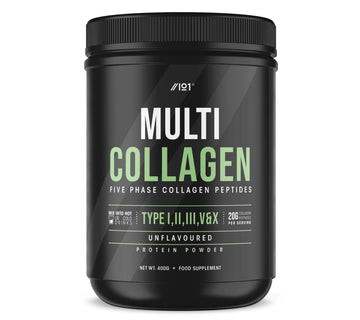 Multi Collagen Protein Powder (400g) - Types I, II, III, V & X - Hydrolyzed Grass Fed Bovine, Wild Caught Fish ALPHA01Au supplements