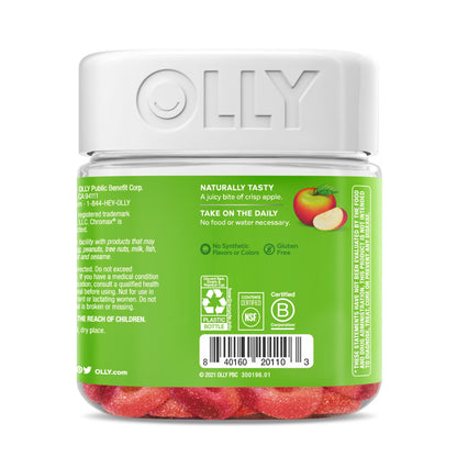 OLLY Metabolism Gummy Rings, Apple Cider Vinegar, Vitamin B12, Chromium, Energy OLLYUS supplements