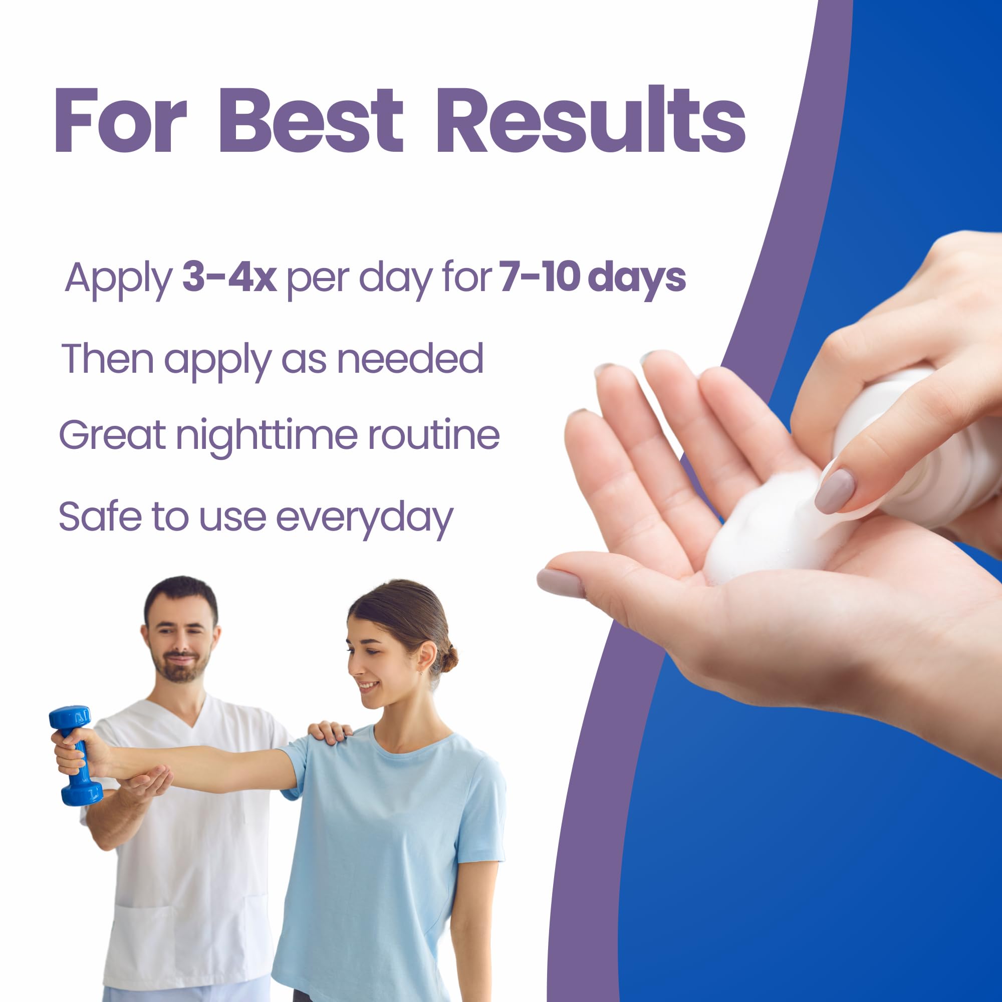 Seagenix Extra Strength Muscle + Joint Foam - Magnesium | Boswellia | Arnica | Formula - Joint and Muscle Relief – Ease Inflamed Joints and Muscles - All Natural – Joints + Muscle Relief SeagenixAu supplements