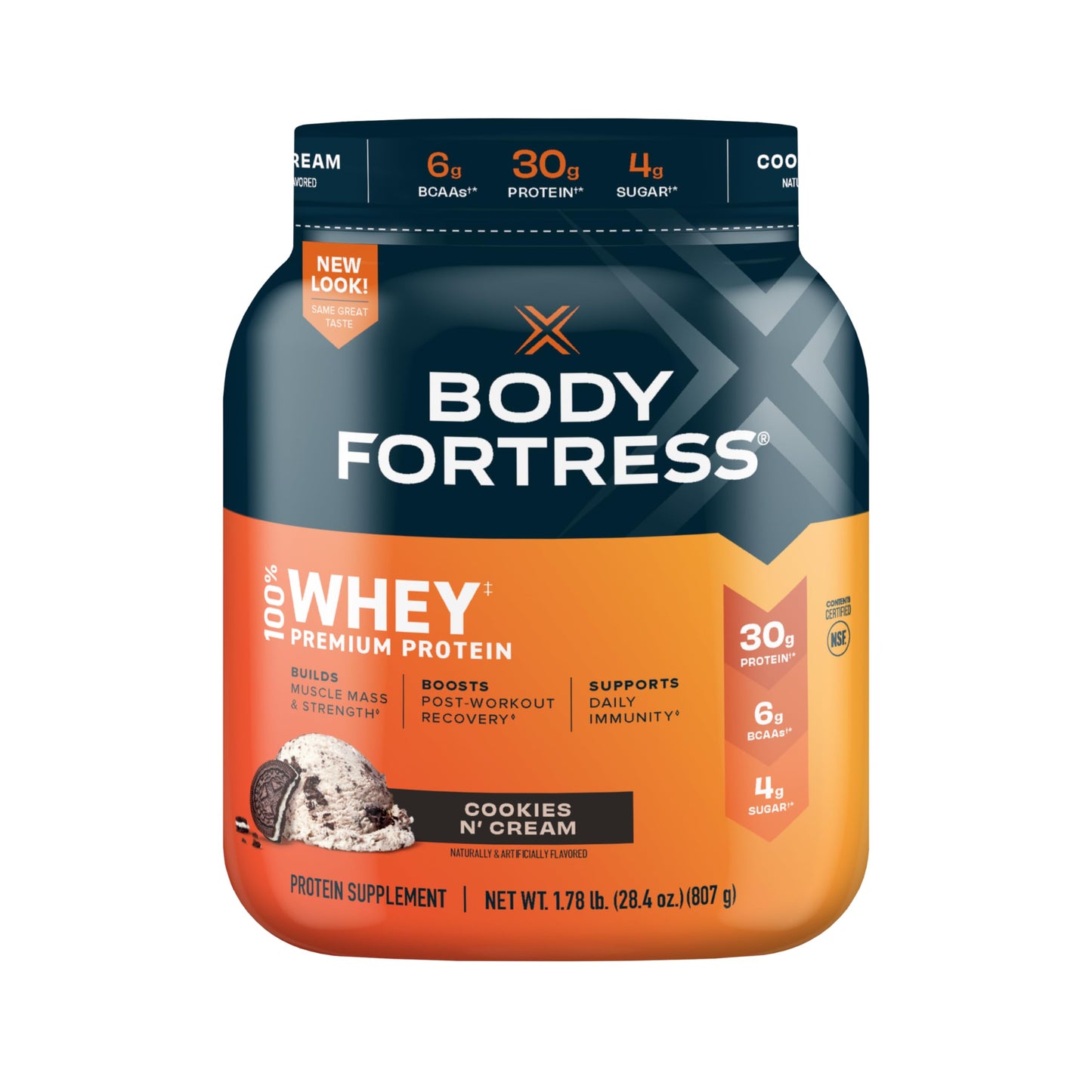 Body Fortress Super Advanced Isolate Protein Powder, Gluten Free, Vanilla Creme Flavored Body FortressUS supplements
