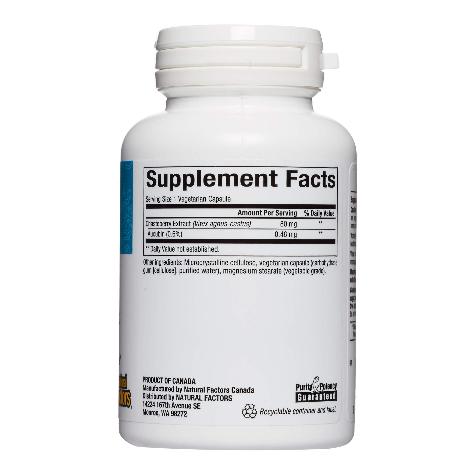 WomenSense by Natural Factors, Vitex Chasteberry Extract, Helps Sooth Symptoms of PMS and Menopause Natural FactorsAu supplements