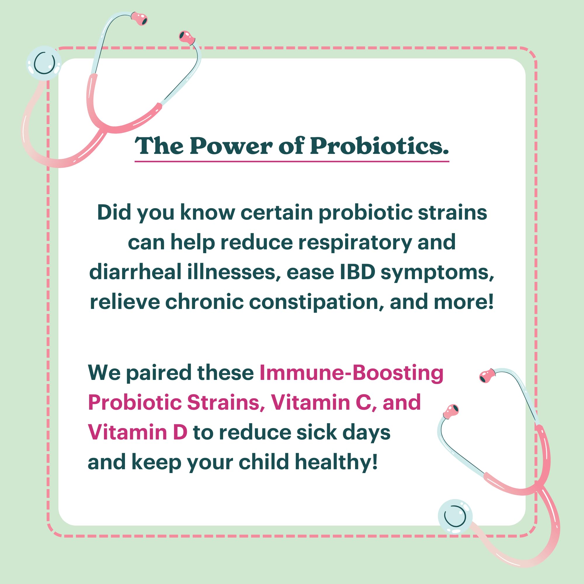 MamaDoc Rx Certified Organic Kids & Teens Probiotic Immune Defense - 5 Billion CFUs | Sugar Free, Vegan, Gluten-Free | 14 Probiotic Strains, Prebiotics, Vitamin C & D | 30 Chewable Tablets, Ages 4+ MamaDoc RxAu supplements