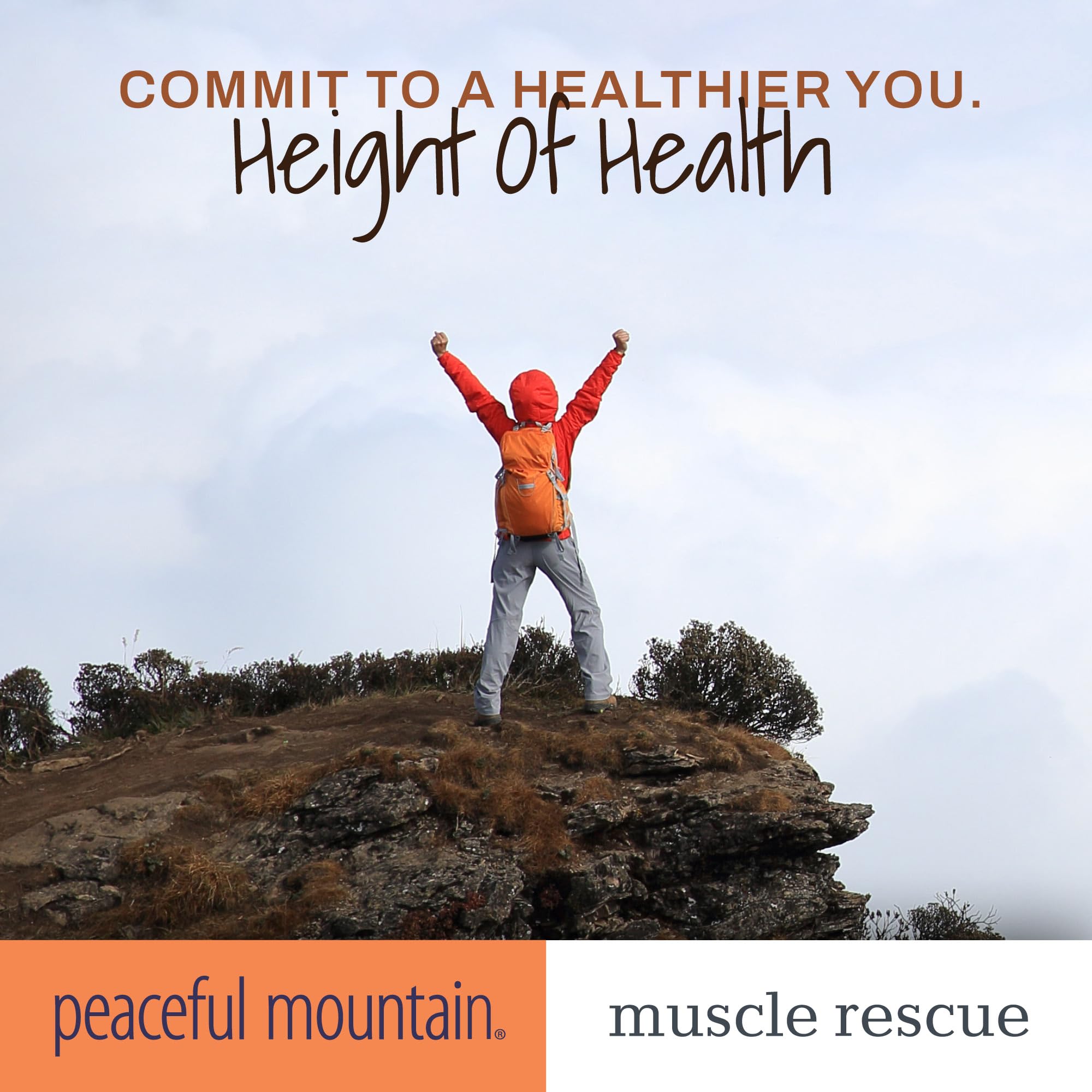 Peaceful Mountain Muscle Rescue Homeopathic Gel - for Muscle discomfort with Arnica and Comfrey - 2oz Peaceful MountainAu supplements