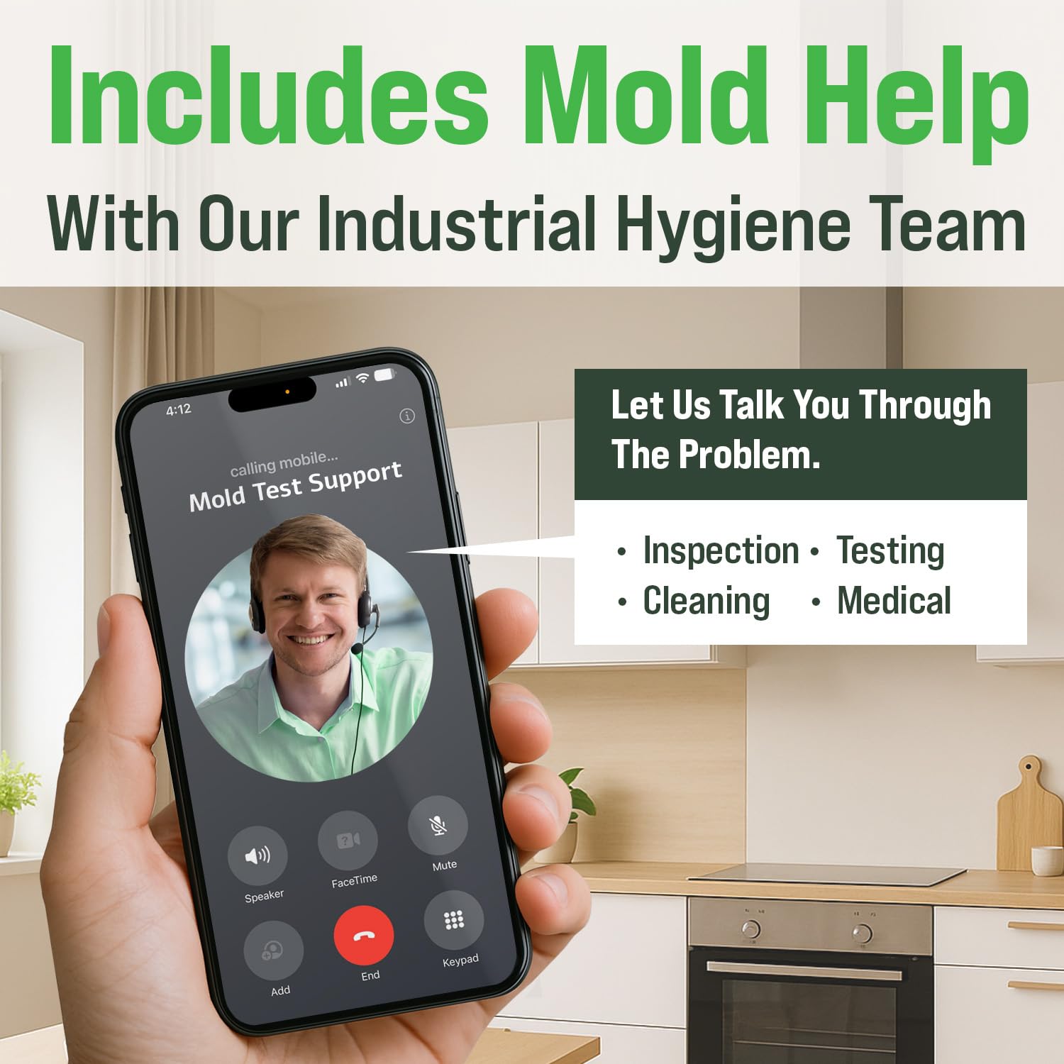 Microbial Mold Test Kit for Home - Indoor Air Quality and Surface Testing - Detects Black Mold, Mildew, and Fungi - Air and Surface Mold Detection Kit with Lab Analysis Included MICROBIAL MAINTENANCEAu supplements