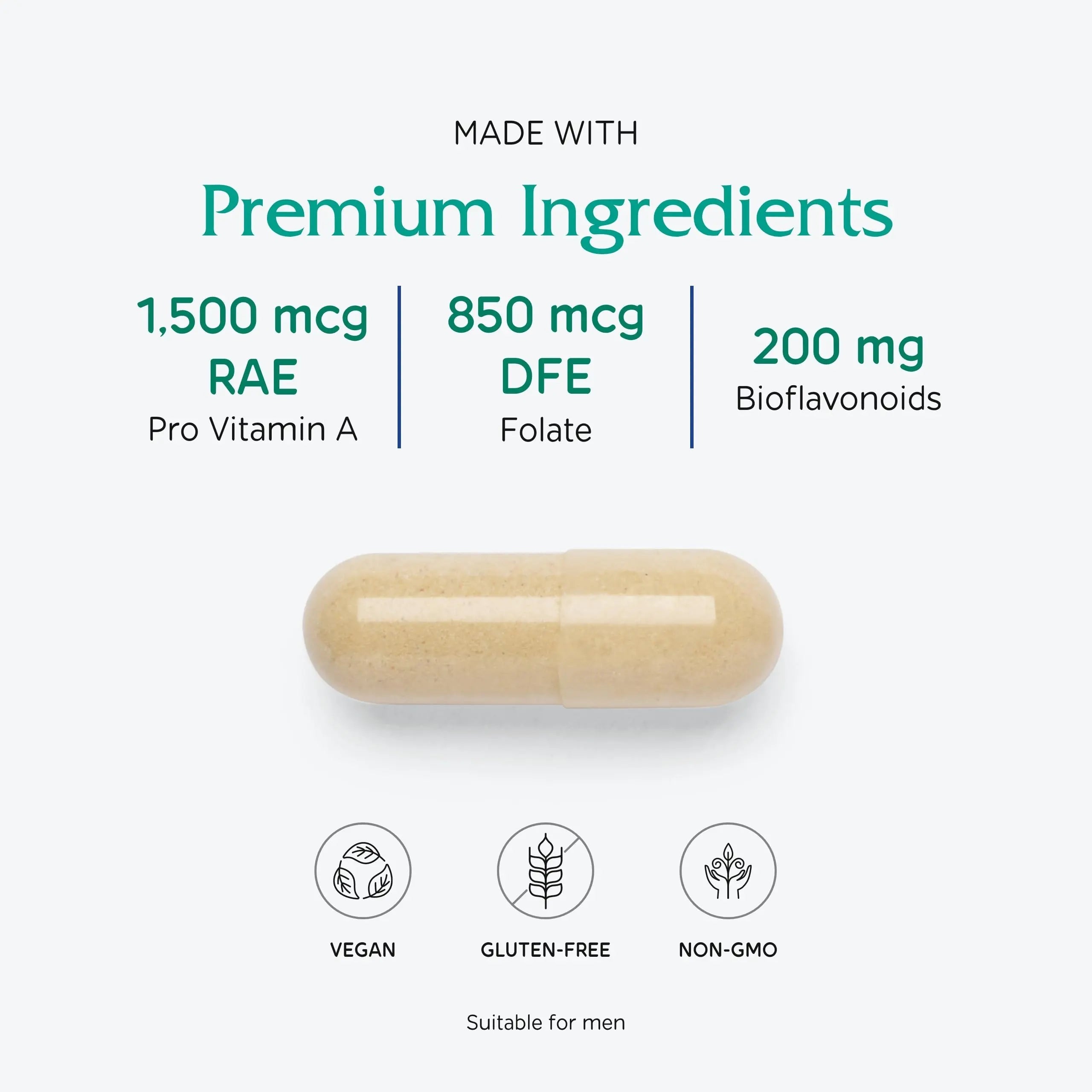 Vitanica Women's Symmetry, High Potency Daily Multivitamin, Vegan/Vegetarian, 180 Capsules VitanicaAu supplements