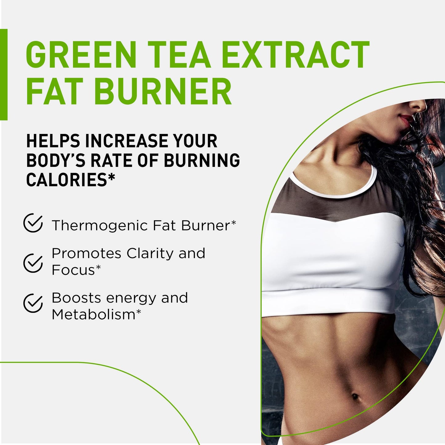 Premium Green Tea Extract Fat Burner Supplement EGCG-Natural Appetite Suppressant NUTRAMODEUS supplements