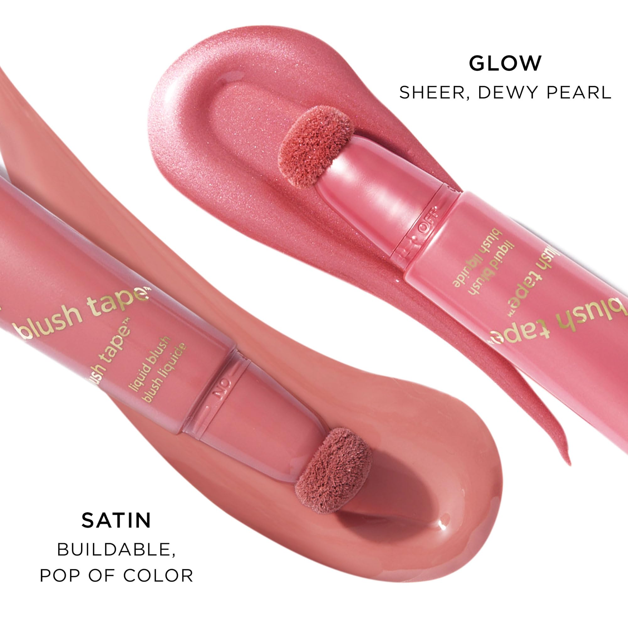 tarte blush tape liquid blush – Buildable Cream Cheek Makeup, Lightweight Formula, Blurs appearance for Radiant Glow, Vegan & Cruelty-Free, full size, rose tarteAu supplements