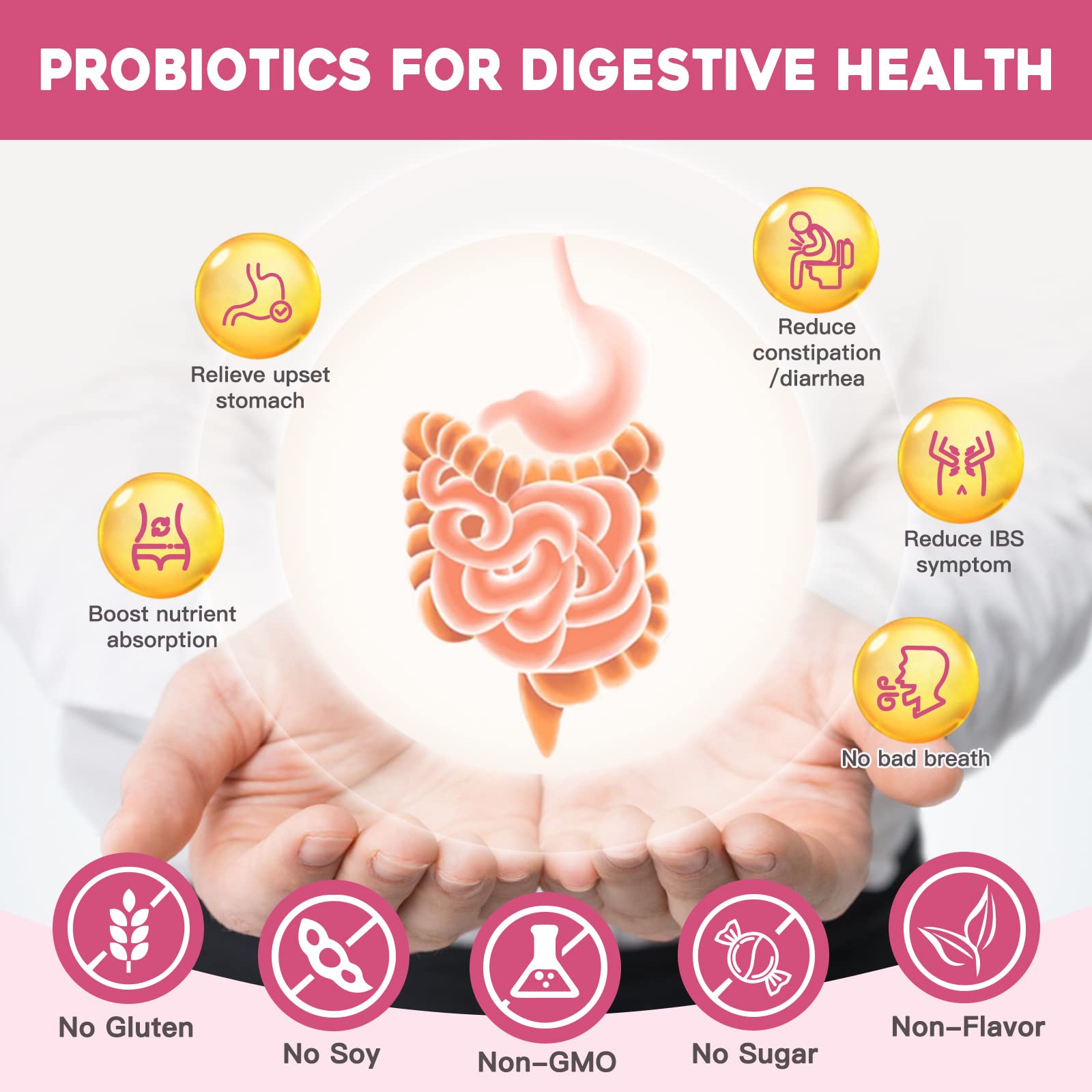 NATURE TARGET Probiotics for Women Probiotic Powder - 50 Billion CFUs, 13 Strains Supports for Digestive Vaginal Health, Bloating Relief, 30 Stick Packs NATURE TARGETAu supplements