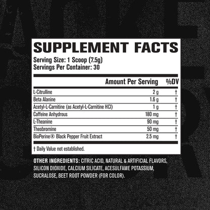 Jacked Factory NITROSURGE Shred Pre Workout Supplement - Energy Booster, Instant Strength Gains, Sharp Focus, Powerful Pumps - Nitric Oxide Booster & PreWorkout Powder - 30Sv, Fruit Punch Jacked FactoryUS supplements