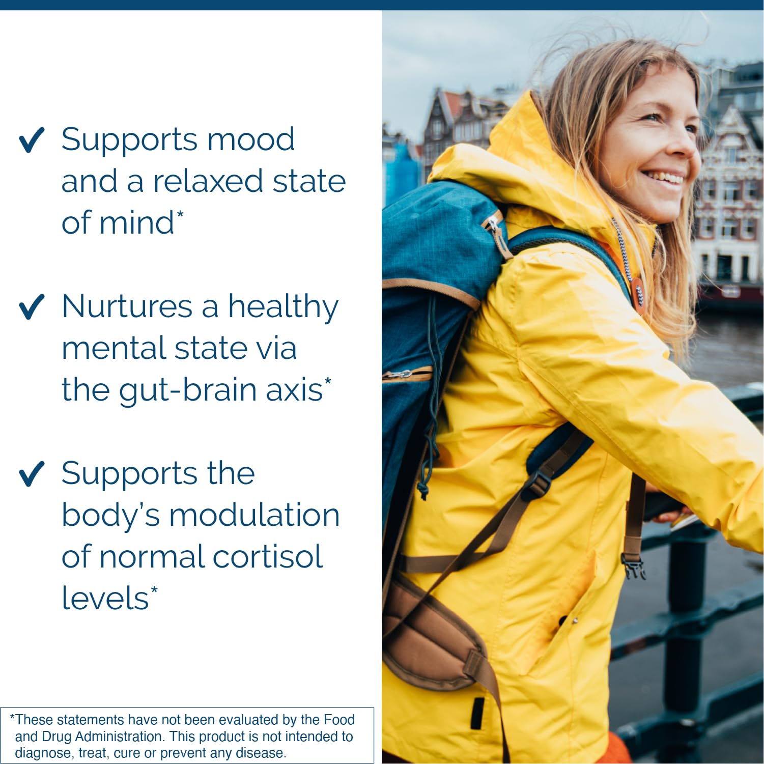 Researched Nutritionals AnxiaEase - Stress, Cortisol Management & Mood Support Supplement - Botanicals, Vitamin B6, Magnesium & 'Psychobiotic' Probiotic Strains (120 Capsules) Researched NutritionalsAu supplements