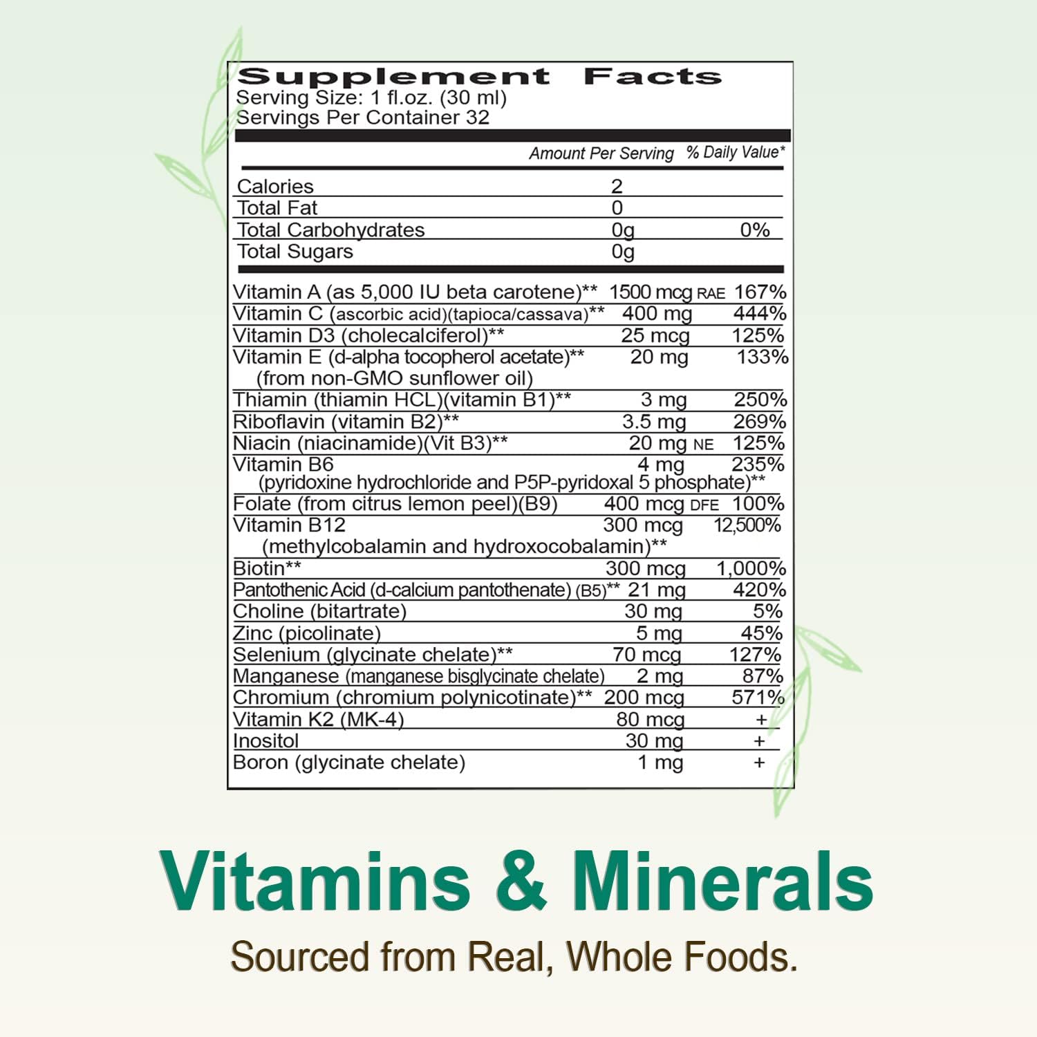 Vital Earth Minerals Super Multi – Liquid Multivitamins for Women, Men & Kids, Liquid Vitamins with Fulvic Acid for Better Absorption, MTHFR Support, 32 Oz + 1 Oz Cup Vital Earth MineralsAu supplements