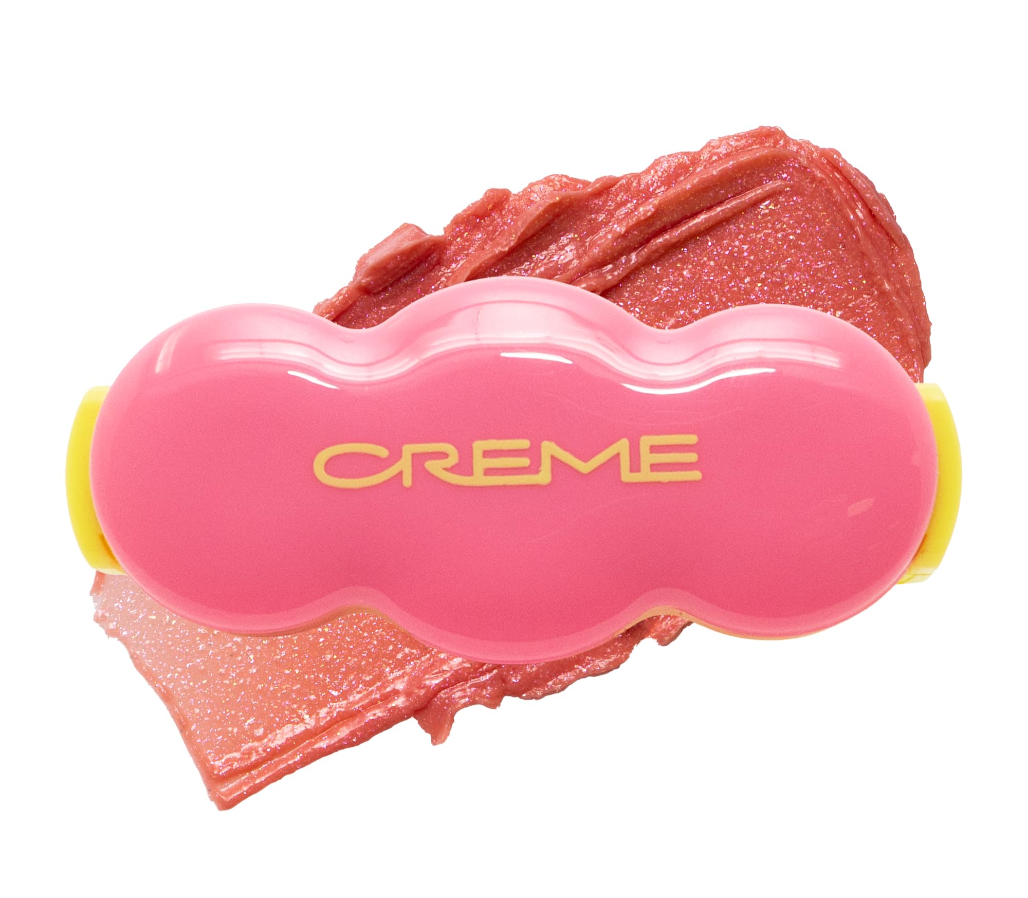 The Crème Shop Shimmer Pop Clip-On Lip Gloss | Korean Makeup, Cute Clip Accessory, Hydrating, Non-Sticky, Shea Butter, Hyaluronic Acid, Vitamine E- Nude Orbit The Crème ShopAu supplements