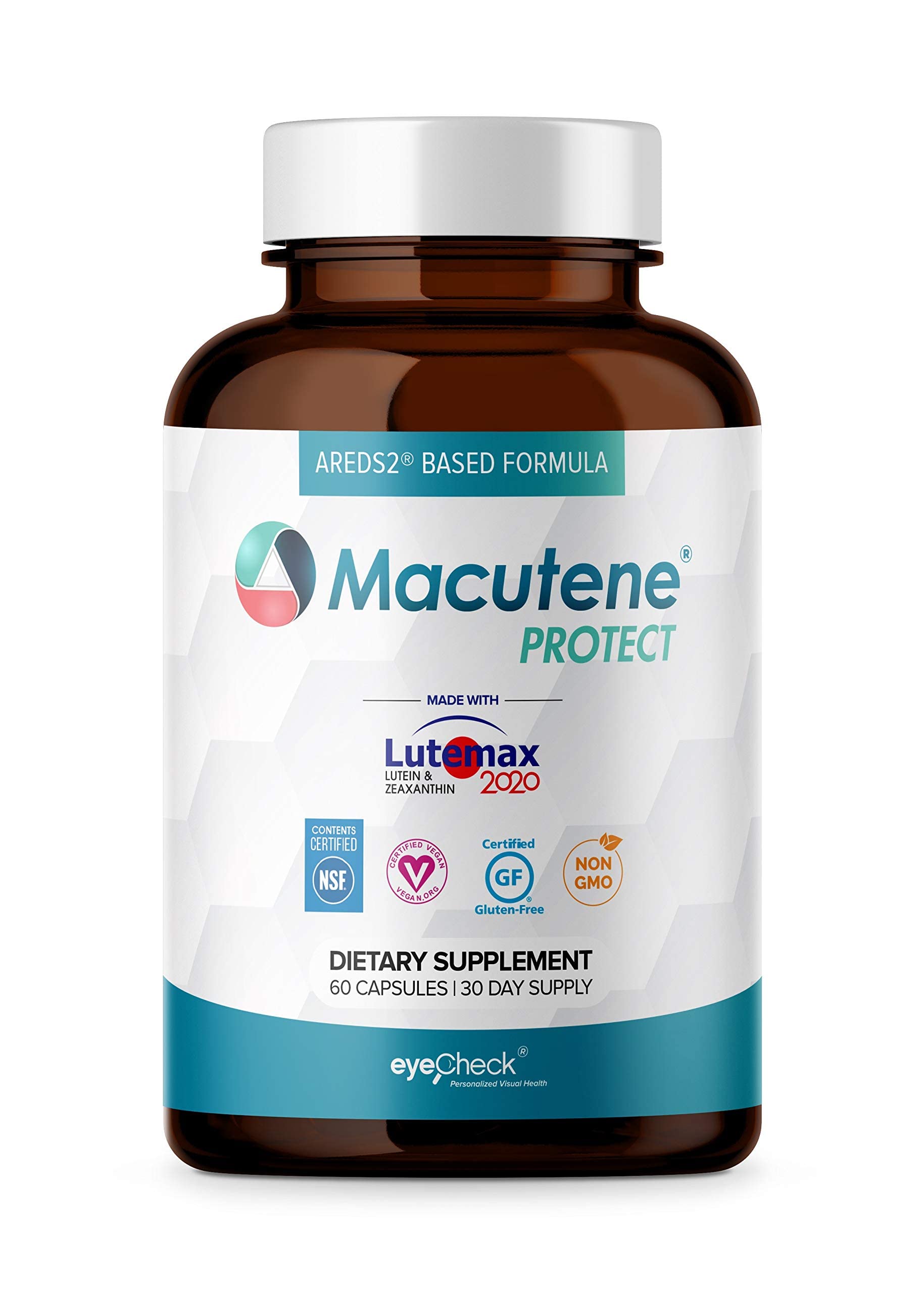 Natural Eye Health Vitamins with Bilberry Zeaxanthin Lutein - Macular Supp EyecheckUS supplements