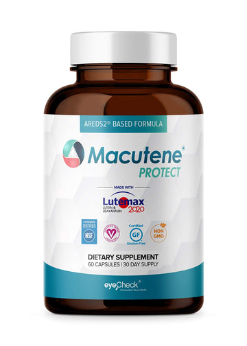 Natural Eye Health Vitamins with Bilberry Zeaxanthin Lutein - Macular Supp EyecheckUS supplements