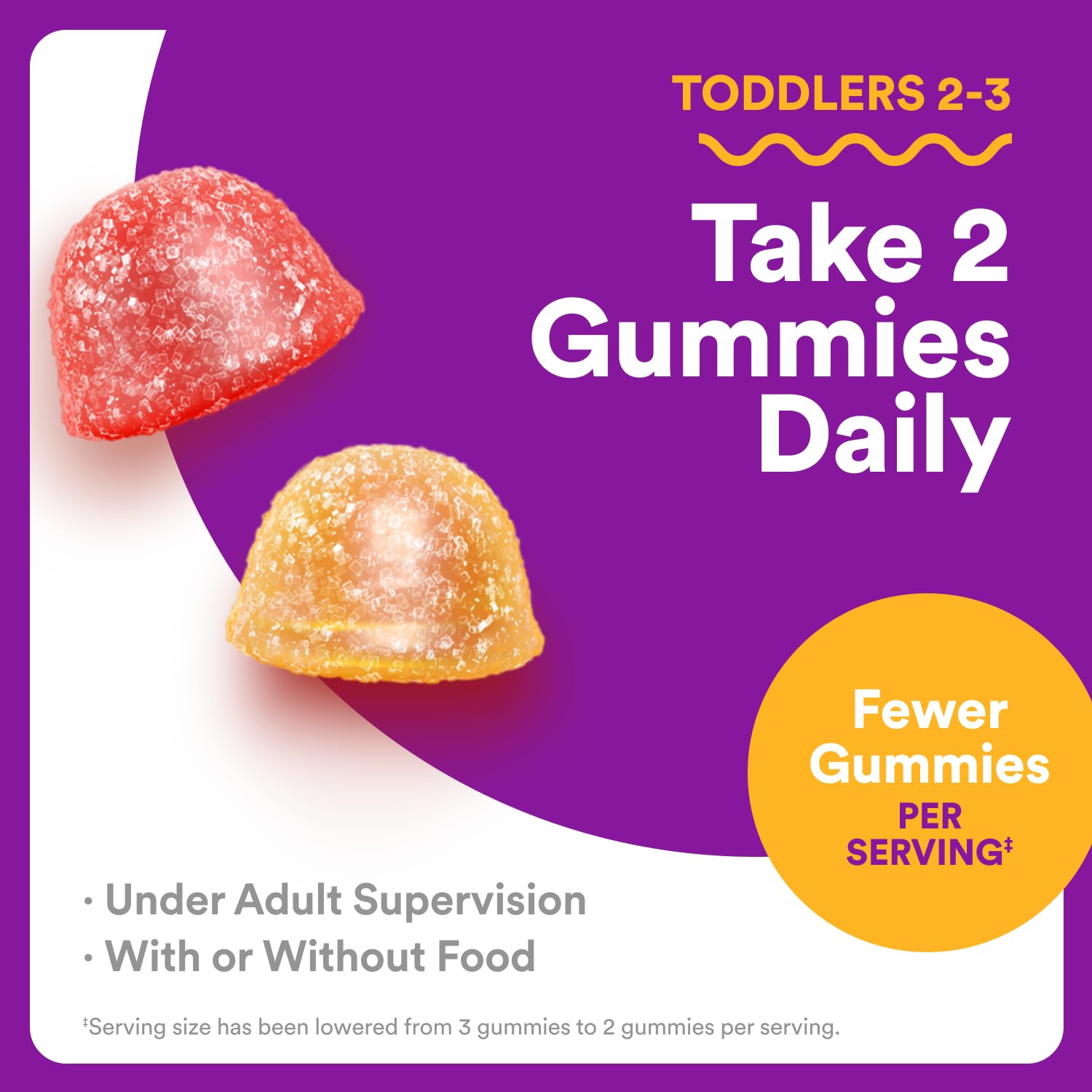 SmartyPants Toddler Multivitamin Gummies - Improved Formula: Omega 3 (DHA/EPA), Vitamins D3, C, Vitamin B12, B6, A, K & Zinc SmartyPantsAu supplements