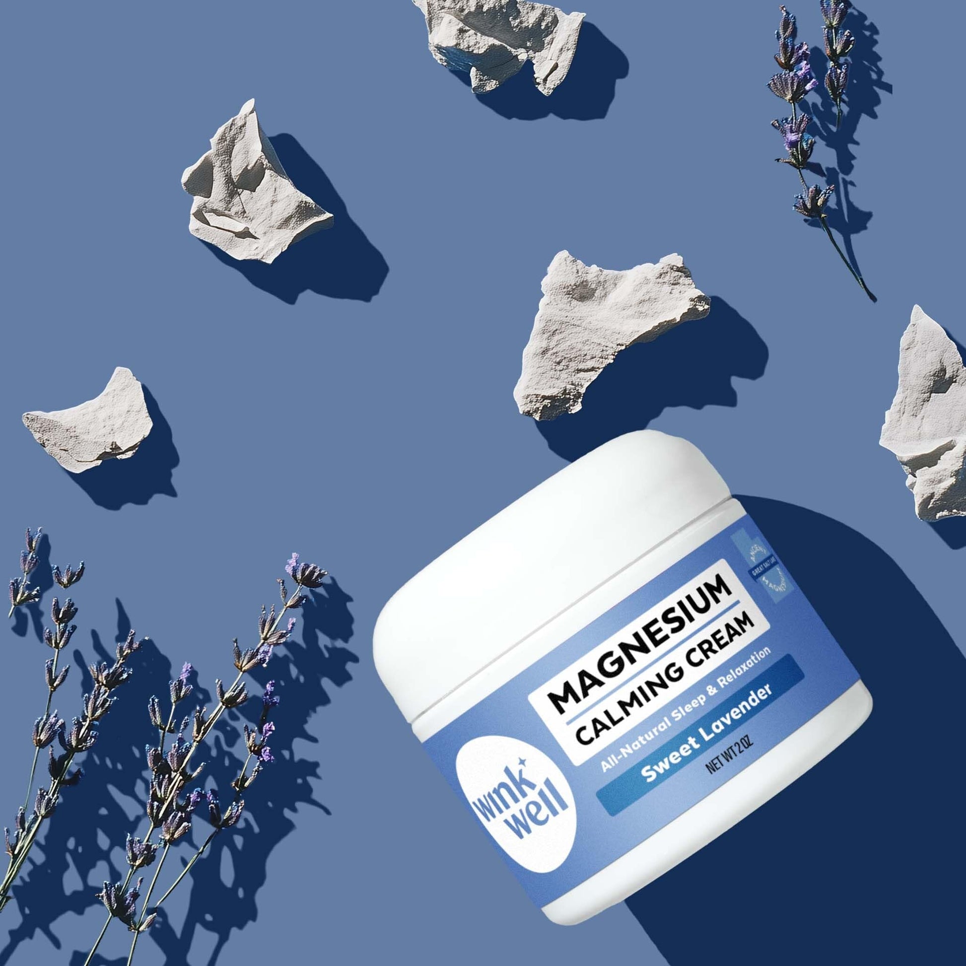 Wink Well Magnesium Calming Muscle and Joint Cream for Nighttime Relaxation Wink NaturalsAu supplements