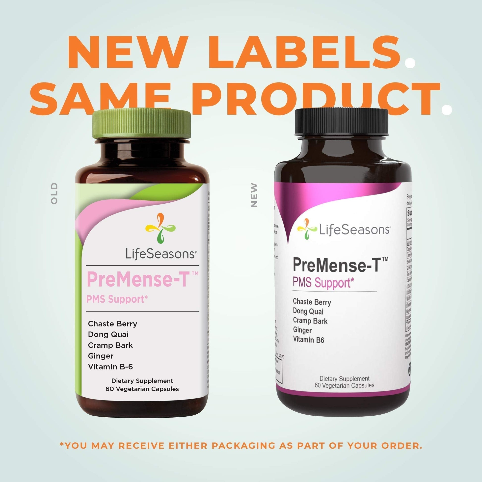PreMense-T - PMS Relief Supplement - Ginger, Cramp Bark, Black Cohosh, Dong Quai, Chasteberry & Vitamin B6 LifeSeasonsAu supplements
