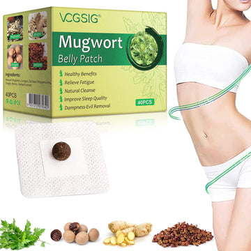 ALIVO 40PCs Mugwort Belly Patch, Mugwort Navel Stickers - Parches para Bajar de Peso ALIVOUS supplements