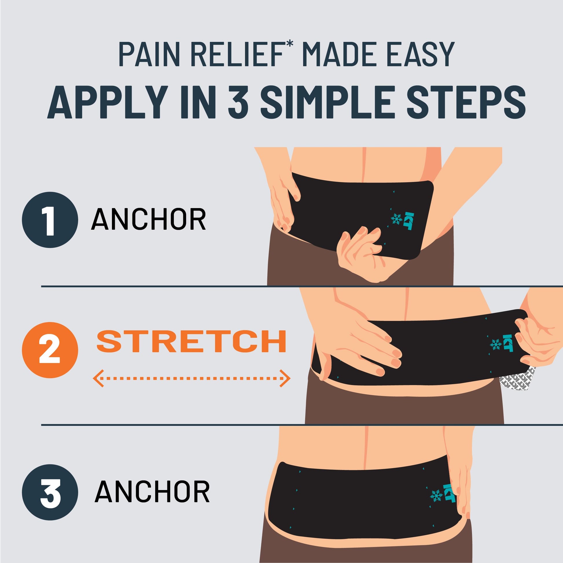 KT Tape, Back Pain Relief Patches, Extra Large 4"x10", Menthol Infused Kinesiology Tape, Cooling Pain Therapy, Everyday Long-Lasting Relief, 4 Count KT TapeAu supplements