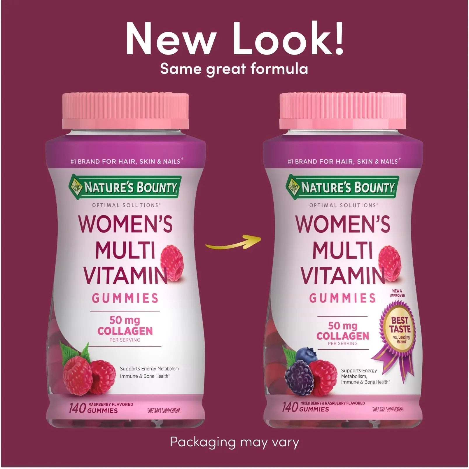 Nature's Bounty Optimal Solutions, Women's Multivitamin Gummies for Immune Support, Cellular Energy Support, Bone Health Nature's BountyAu supplements