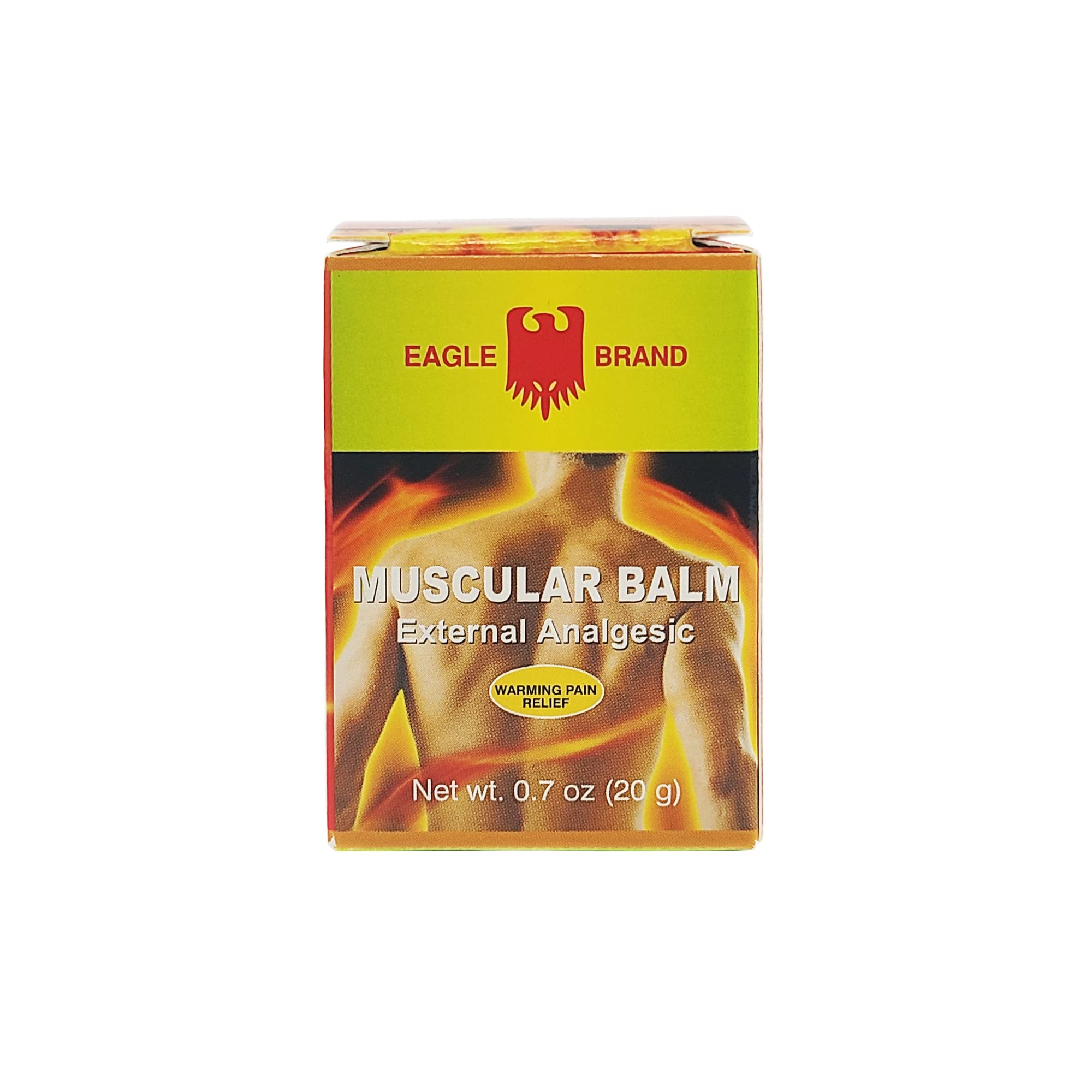 Eagle Brand Muscular Balm, External Analgesic, Warming Pain Relief, 0.7oz x 3, (Pack of 3) GenericAu supplements
