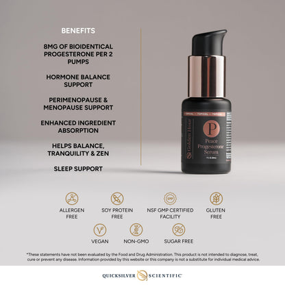 Quicksilver Scientific Peace Serum 1 fl oz (30ml) Quicksilver ScientificUS supplements